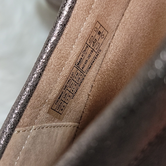 Women's Vionic Chill Debbie Metallic, Gold, US Size 9.5 - Picture 9 of 11